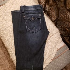 Miss Me Straight Denim Jean